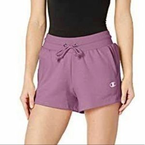 Champion Women's Reverse Weave Purple Shorts X-Small